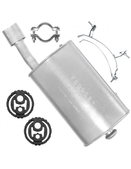 Tłumik końcowy Peugeot 206 01.1998-12.2009 2.0 Hatchback CC Cabrio