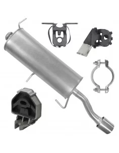 Tłumik końcowy Peugeot 307 CC 04.2001-05.2009 2.0 Cabrio CC