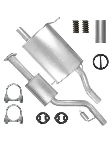 Tłumik końcowy BMW Seria 3 Compact E36 316 318 01.1994-08.2000 1.8 ti 1.9 1.9 ti Compact Tłumik końcowy BMW Seria 3 Compact E36 316 318 01.1994-08.2000 1.8 ti 1.9 1.9 ti Compact