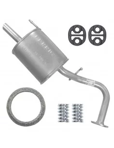 Tłumik końcowy Toyota Yaris 2 II P9 08.2005-12.2014 1.0 Hatchback (Made In France)