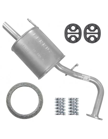 Tłumik końcowy Toyota Yaris 2 II P9 08.2005-12.2014 1.0 Hatchback (Made In France)