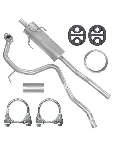 Tłumik środkowy Toyota Yaris 2 II P9 08.2005-12.2014 1.3 Hatchback