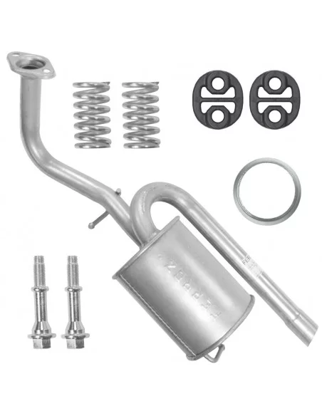 Tłumik końcowy Toyota Yaris 2 II P9 08.2005-12.2014 1.3 Hatchback