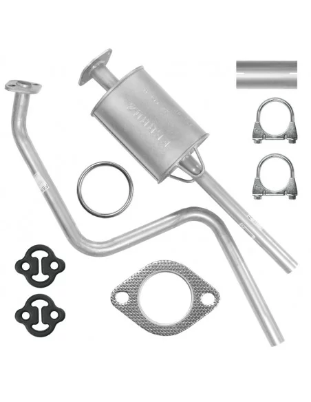 Tłumik środkowy Nissan Micra 2 II K11 08.1992-02.2003 1.0 1.4 Hatchback