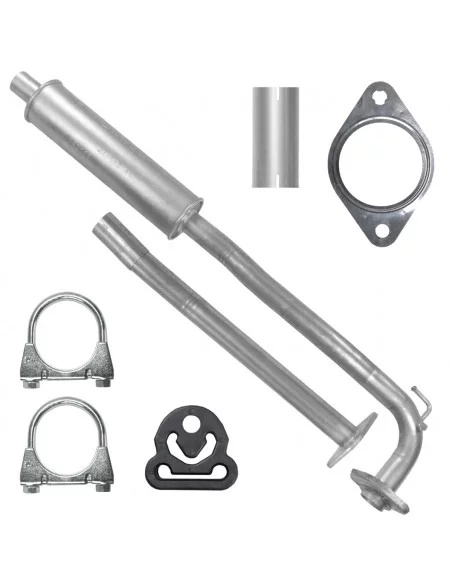 Tłumik środkowy Nissan X-Trail 1 I T30 06.2001-03.2007 2.0 2.5