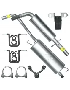 Zestaw tłumików Volkswagen Golf 4 IV 10.1997-06.2004 1.4i 16V Hatchback