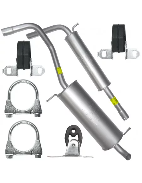 Zestaw tłumików Skoda Fabia I 1 6Y 12.1999-12.2007 1.0i Hatchback Sedan