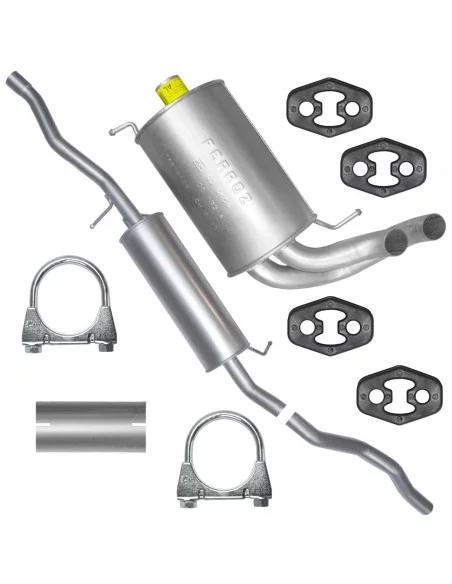 Zestaw tłumików Seat Alhambra 1 I 01.1998-03.2010 1.9 TDI