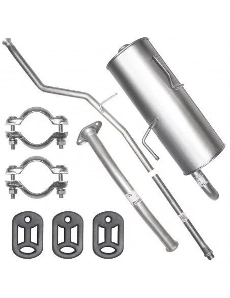 Zestaw tłumików Peugeot 206 01.1998-12.2009 1.4 Hatchback