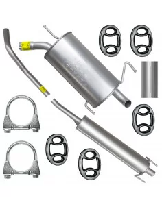 Zestaw tłumików Opel Corsa C 09.2000-12.2006 1.4 16V Hatchback