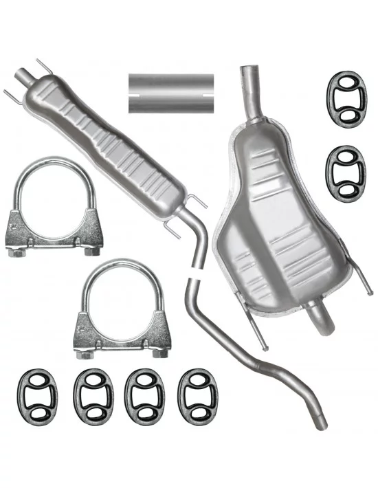 Zestaw tłumików Opel Zafira B 07.2005-12.2014 1.6 16V