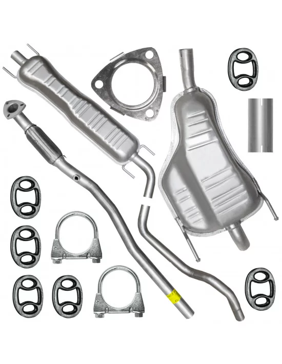 Zestaw tłumików Opel Zafira B 07.2005-12.2014 2.2 16V