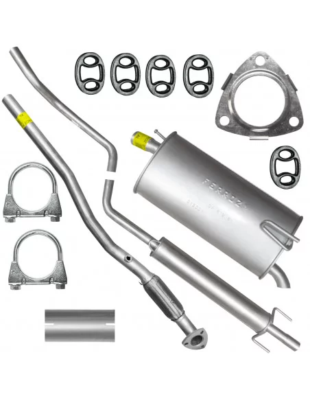 Zestaw tłumików Opel Meriva A 01.2003-05.2010 1.4i 16V