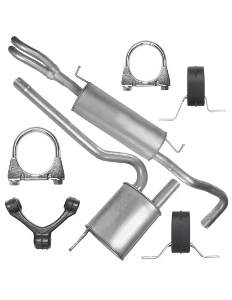 Zestaw tłumików Audi A4 B5 01.1994-12.2001 1.9 TDI Sedan Kombi Avant