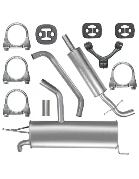 Zestaw tłumików Volkswagen Golf 6 VI 10.2008-11.2012 1.4i 16V Hatchback Zestaw tłumików Volkswagen Golf 6 VI 10.2008-11.2012 1.4i 16V Hatchback