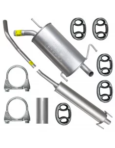 Zestaw tłumików Opel Corsa C 09.2000-07.2006 1.0i 12V Hatchback