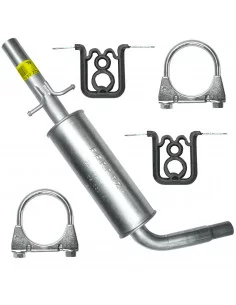 Tłumik środkowy Skoda Octavia 1 I 1U 02.1997-12.2007 1.4i 1.6i 1.9 SDI Kombi Hatchback