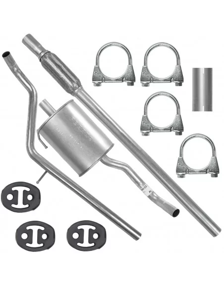 Zestaw tłumików Fiat Panda II 2 01.2003-12.2012 1.2i Hatchback