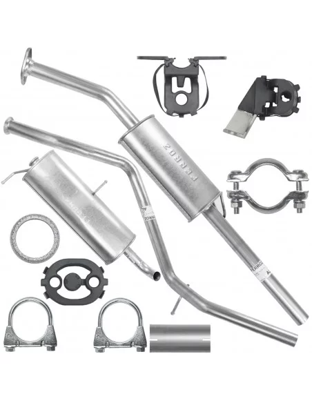 Zestaw tłumików Citroen C4 I 1 01.2004-06.2008 1.6 16V Hatchback Coupe