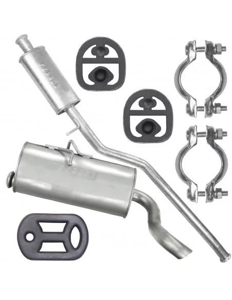 Zestaw tłumików Peugeot Partner I 1 01.1996-01.2002 2.0 HDI