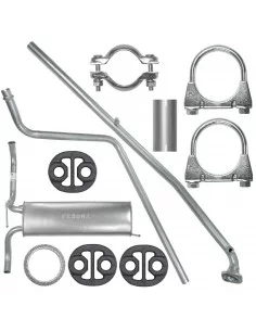 Zestaw tłumików Toyota Aygo 1 I AB10 01.2005-08.2014 1.0i