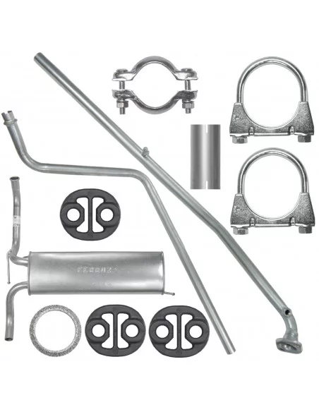 Zestaw tłumików Toyota Aygo 1 I AB10 01.2005-08.2014 1.0i