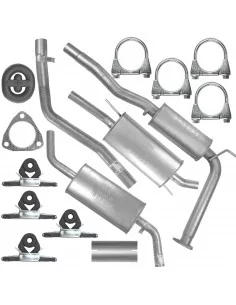 Zestaw tłumików Volkswagen Transporter T4 09.1990-12.1995 2.0i Skrzynia SWB