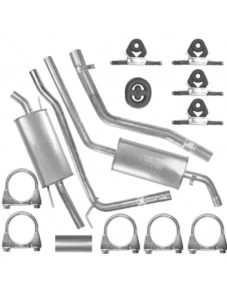 Zestaw tłumików Volkswagen Transporter T4 09.1990-12.1995 2.0i Skrzynia LWB