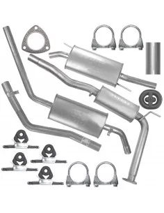 Zestaw tłumików Volkswagen Transporter T4 09.1990-12.1995 2.0i Skrzynia LWB