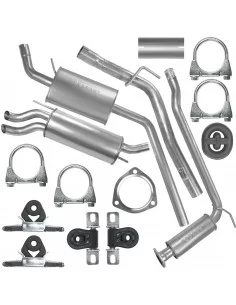 Zestaw tłumików Volkswagen Transporter T4 01.1996-07.2003 2.4 D Skrzynia SWB