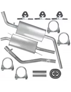 Zestaw tłumików Volkswagen Transporter T4 09.1990-12.1995 2.4 D Skrzynia LWB