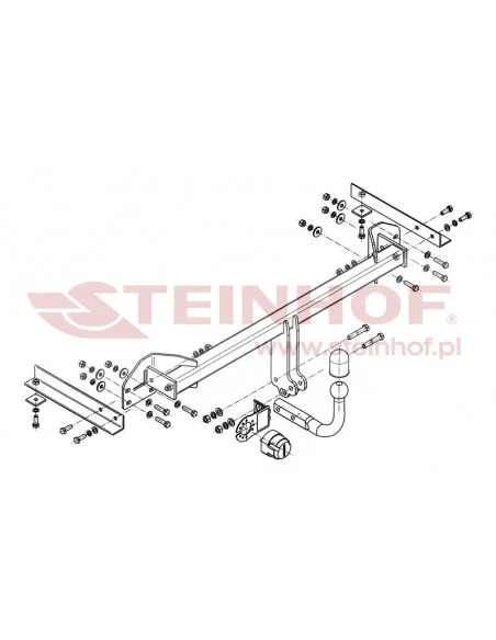 Hak holowniczy Steinhof C-252 do Chevrolet Aveo