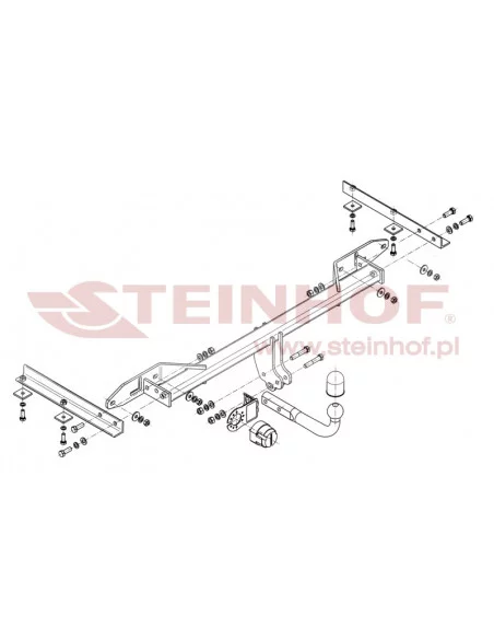 Hak holowniczy Steinhof C-288 do Chevrolet Orlando