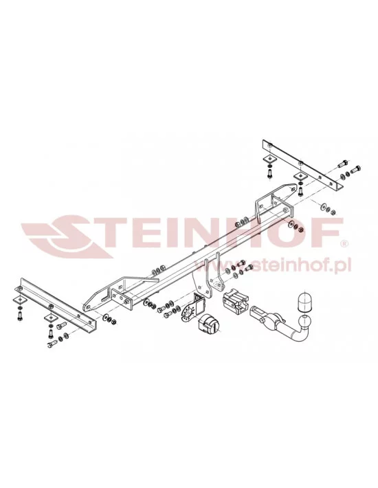 Hak holowniczy Steinhof C-289 do Chevrolet Orlando Hak holowniczy Steinhof C-289 do Chevrolet Orlando
