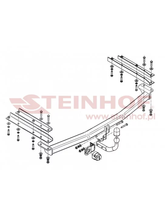 Hak holowniczy Steinhof C-207 do Chrysler Grand Voyager