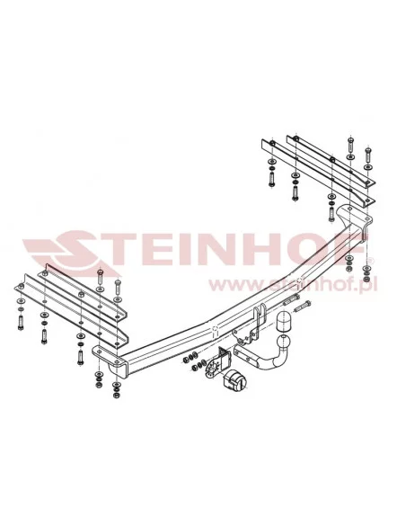 Hak holowniczy Steinhof C-207 do Chrysler Grand Voyager