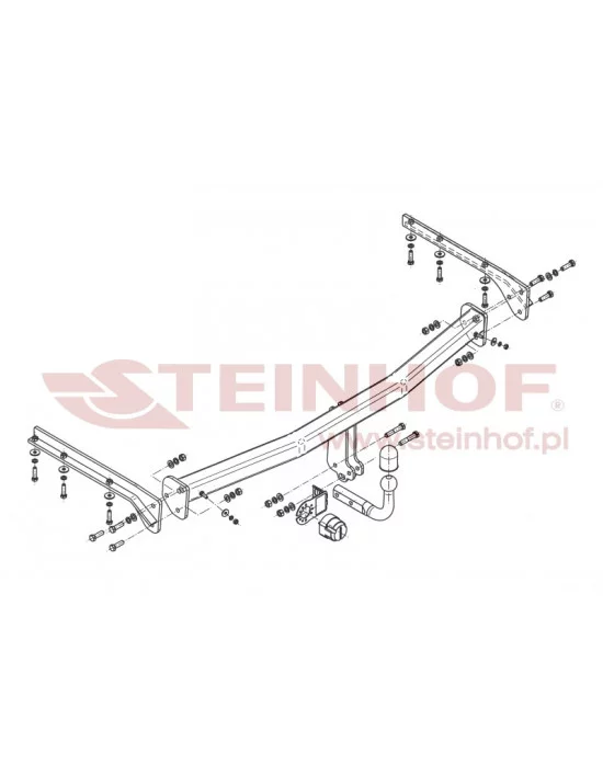Hak holowniczy Steinhof C-205 do Chrysler Voyager