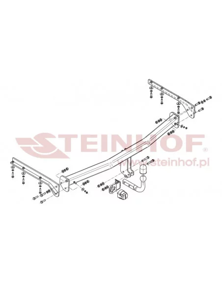 Hak holowniczy Steinhof C-205 do Chrysler Voyager