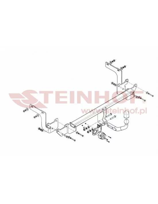 Hak holowniczy Steinhof C-049 do Citroen C4 Grand Picasso