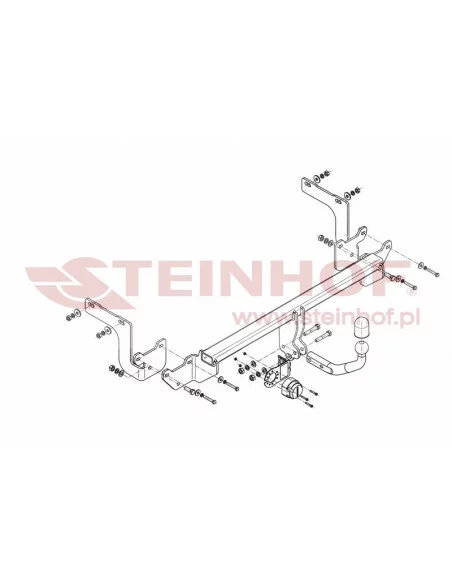 Hak holowniczy Steinhof C-049 do Citroen C4 Grand Picasso