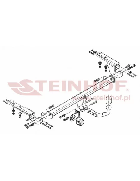 Hak holowniczy Steinhof C-047 do Citroen DS4