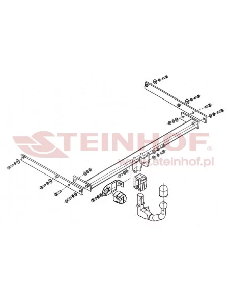 Hak holowniczy Steinhof F-206 do Ford C-Max Hak holowniczy Steinhof F-206 do Ford C-Max