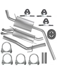 Zestaw tłumików Volkswagen Transporter T4 01.1996-07.2003 2.5 TDI Skrzynia SWB