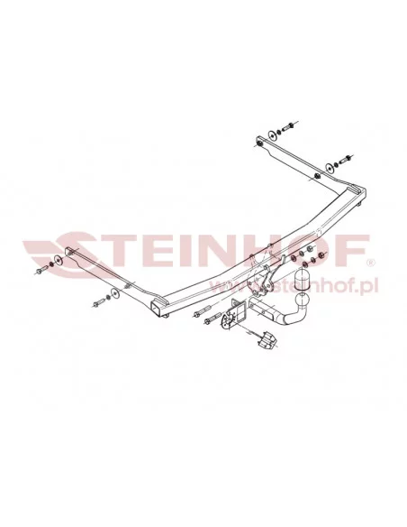 Hak holowniczy Steinhof F-229 do Ford Focus C-Max