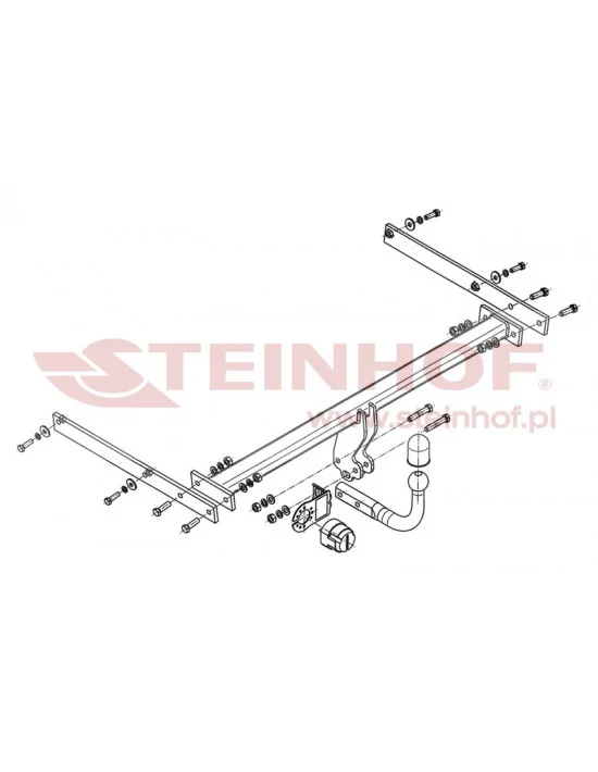 Hak holowniczy Steinhof F-249 do Ford Focus