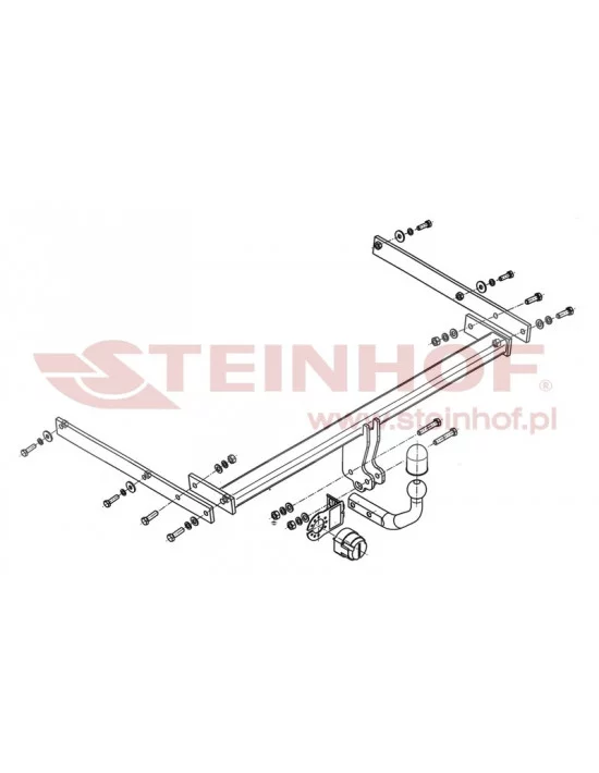 Hak holowniczy Steinhof F-205 do Ford Grand C-Max