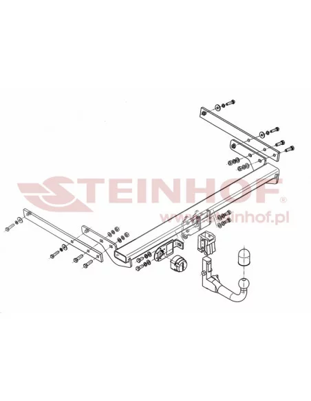 Hak holowniczy Steinhof F-256 do Ford Kuga Hak holowniczy Steinhof F-256 do Ford Kuga