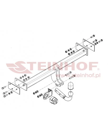 Hak holowniczy Steinhof N-092 do Ford Maverick