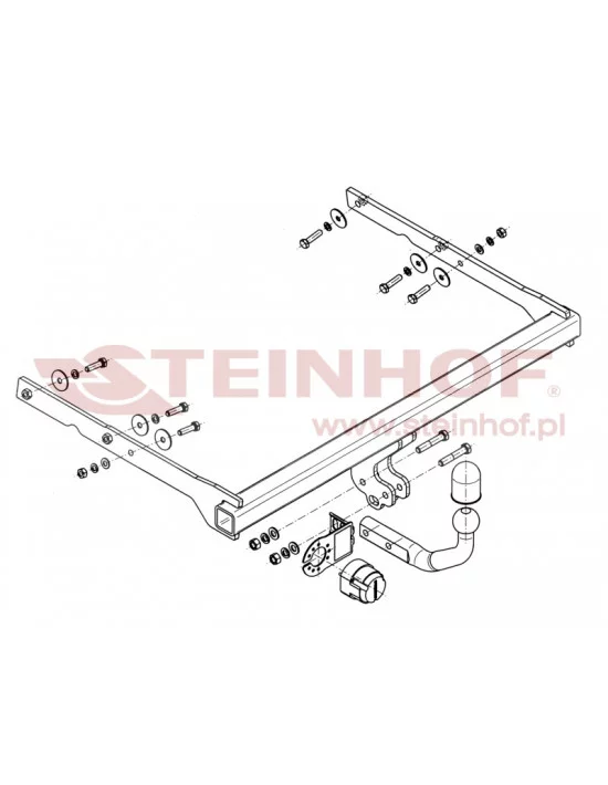 Hak holowniczy Steinhof F-271 do Ford Mondeo