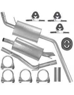 Zestaw tłumików Volkswagen Transporter T4 01.1996-07.2003 2.5 TDI Furgon SWB